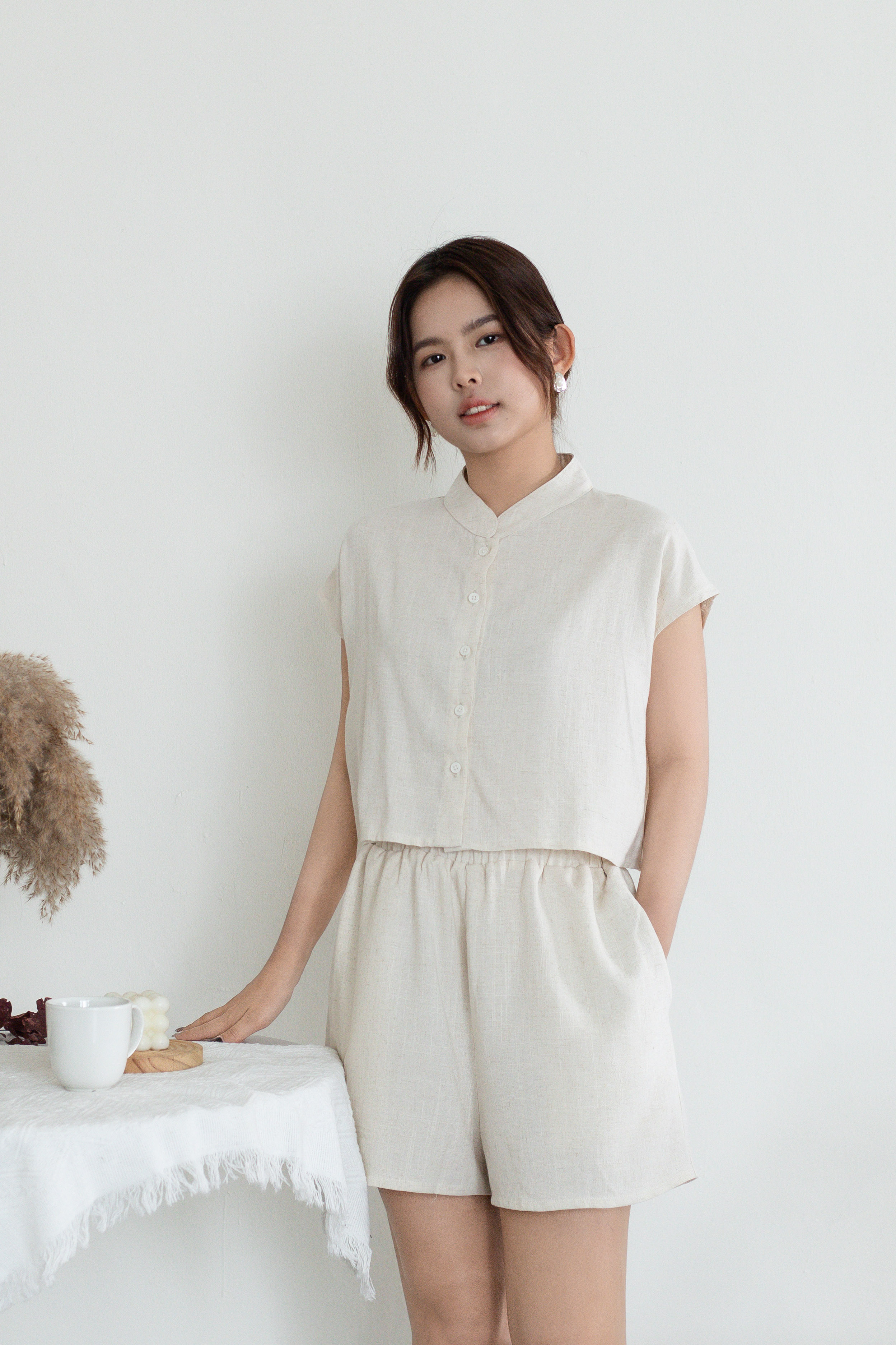 Yara Relaxed Setwear Earth Tone -2670SS