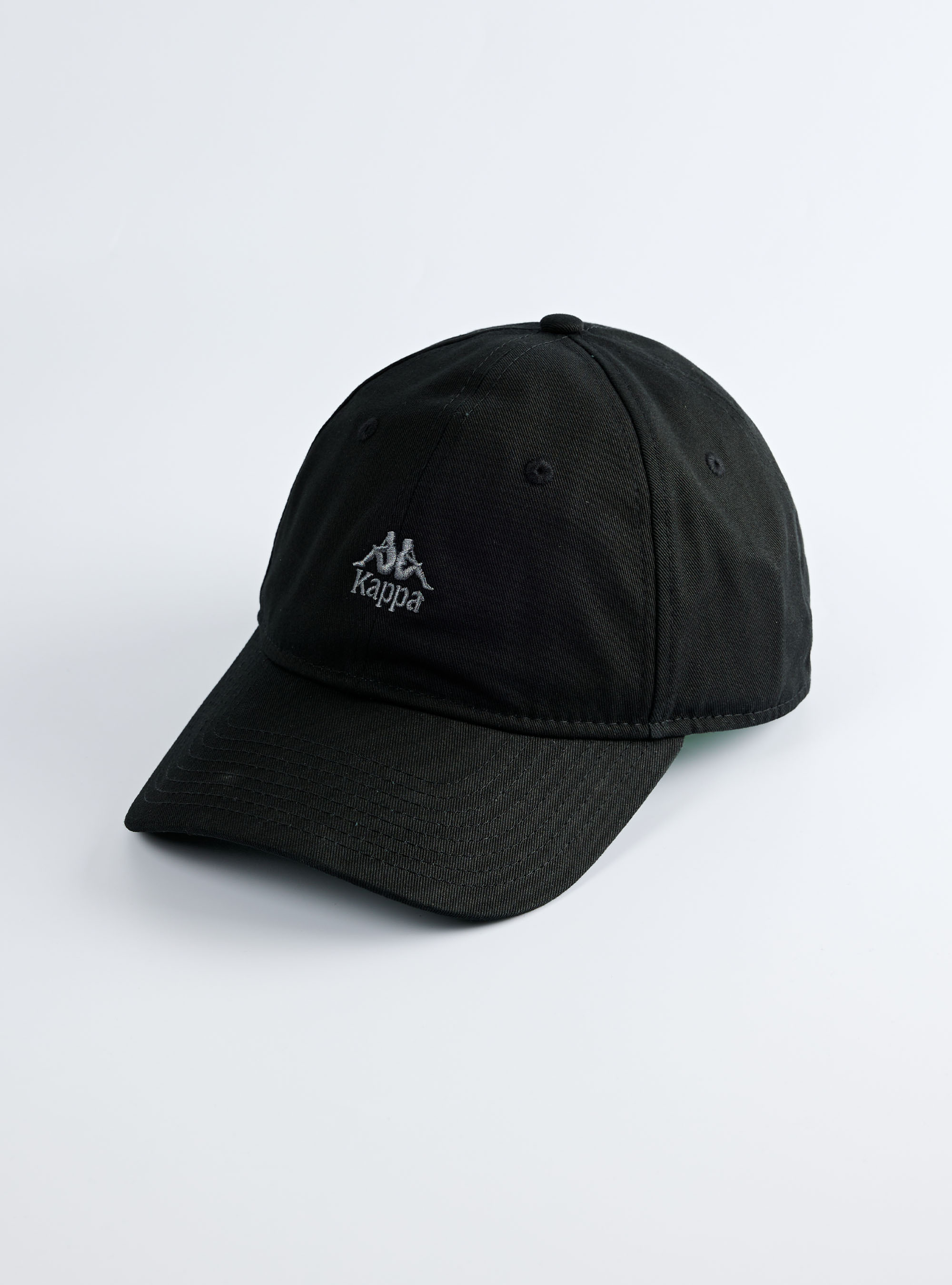 經典Logo刺繡棒球帽 (黑色）