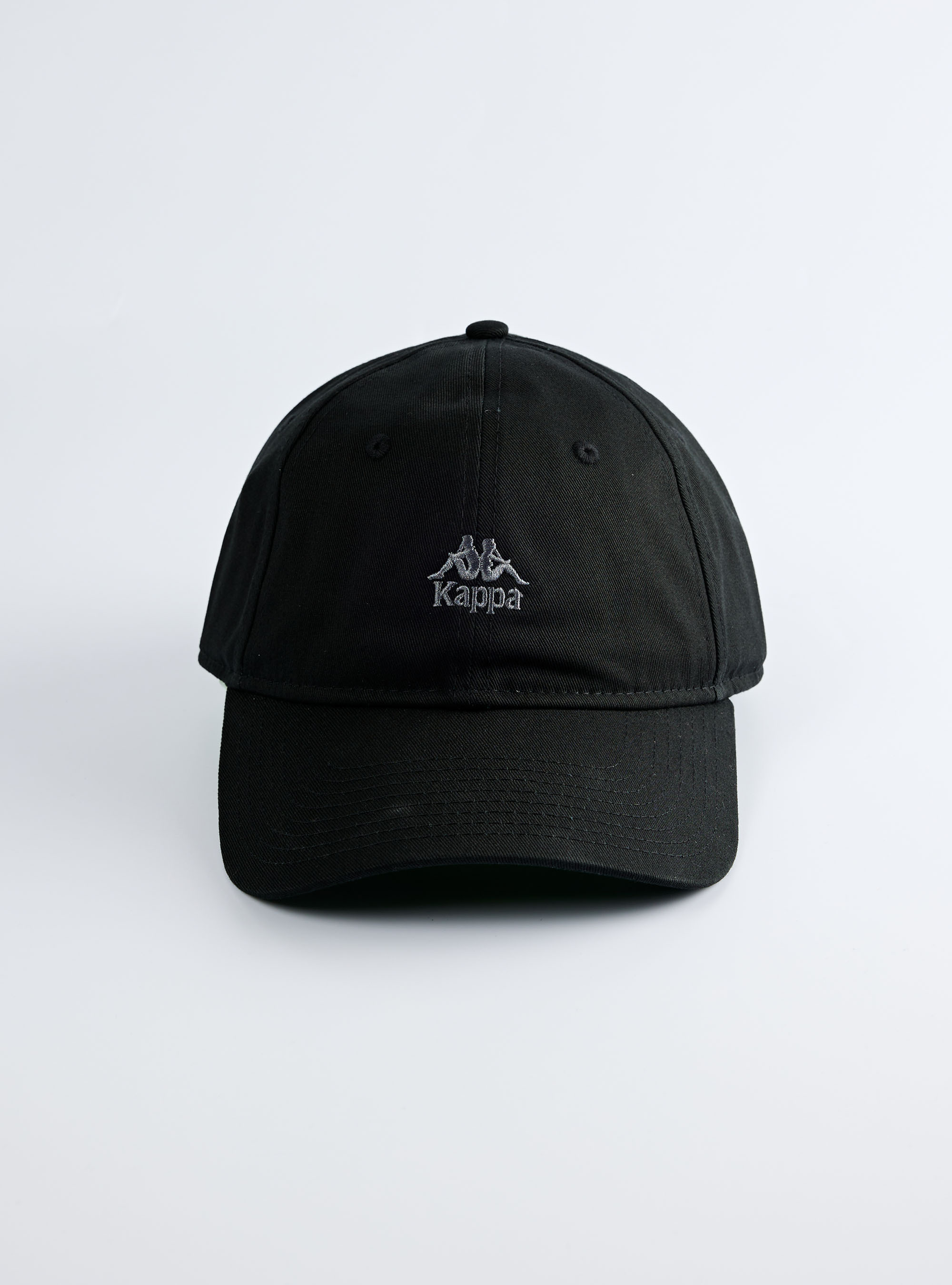 經典Logo刺繡棒球帽 (黑色）