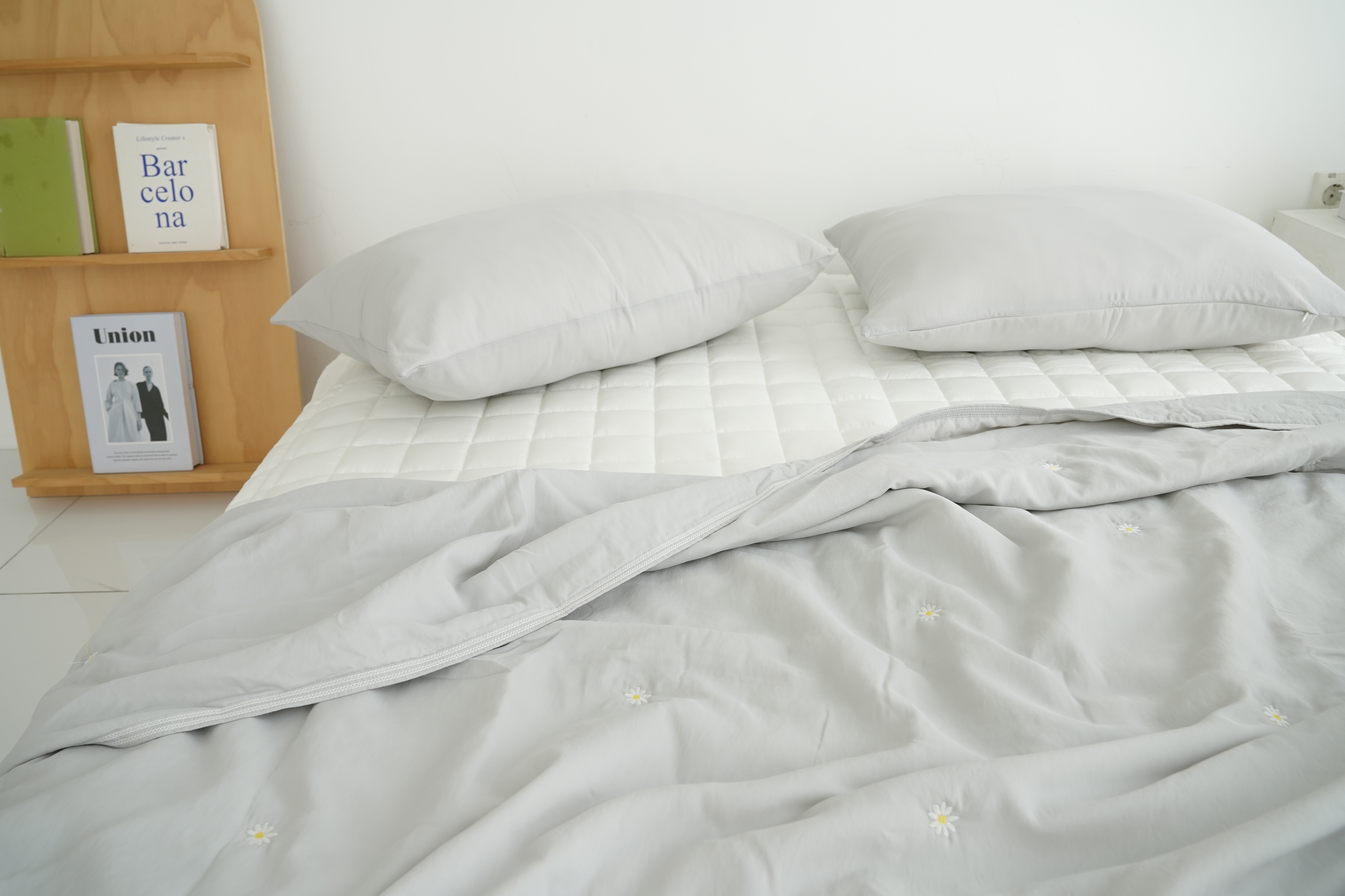 韓國棉被 雛菊製冰（莫代爾40%+涼感尼龍60%）春夏薄被