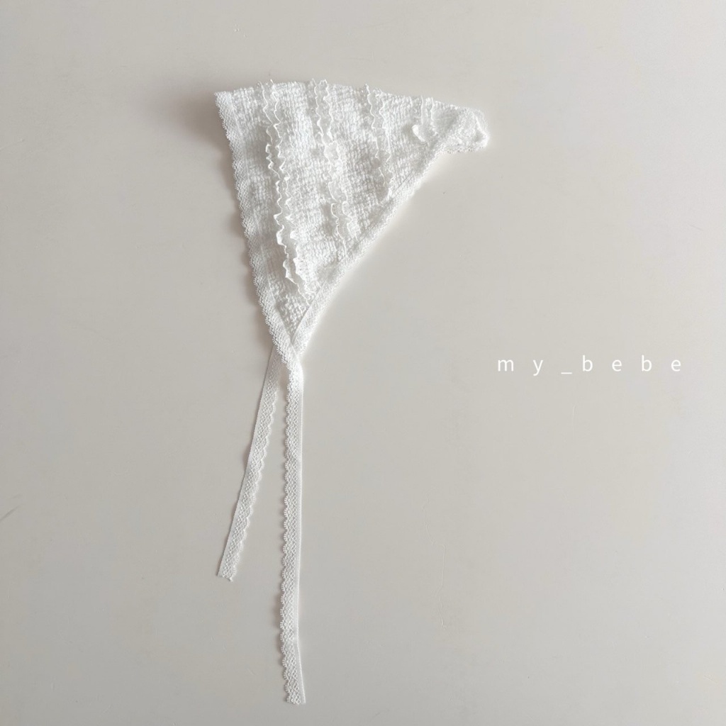正韓夏MY BEBE 兩色蕾絲頭巾