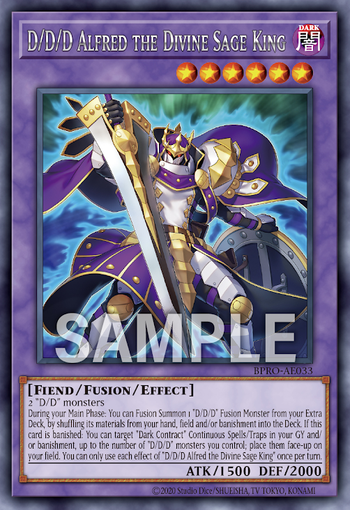 BPRO-AE033 (R)D/D/D Alfred the Divine Sage King(DDD聖賢王 阿佛烈)