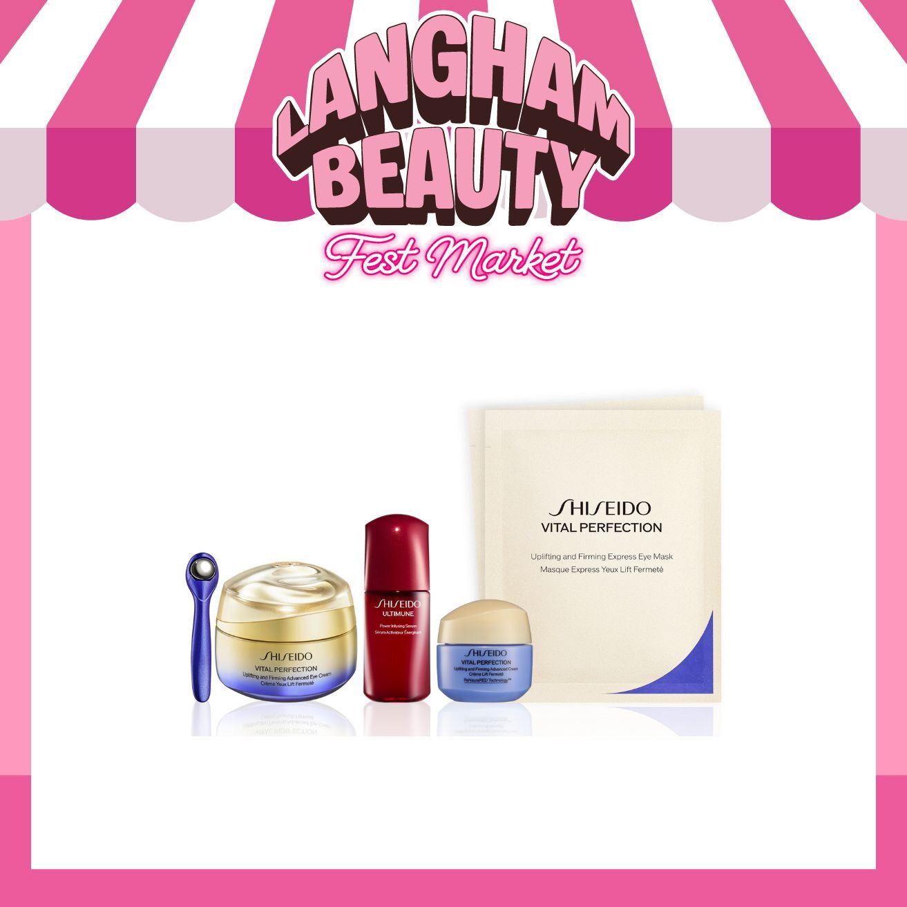 SHISEIDO VITAL PERFECTION Magic活力亮眼霜組合