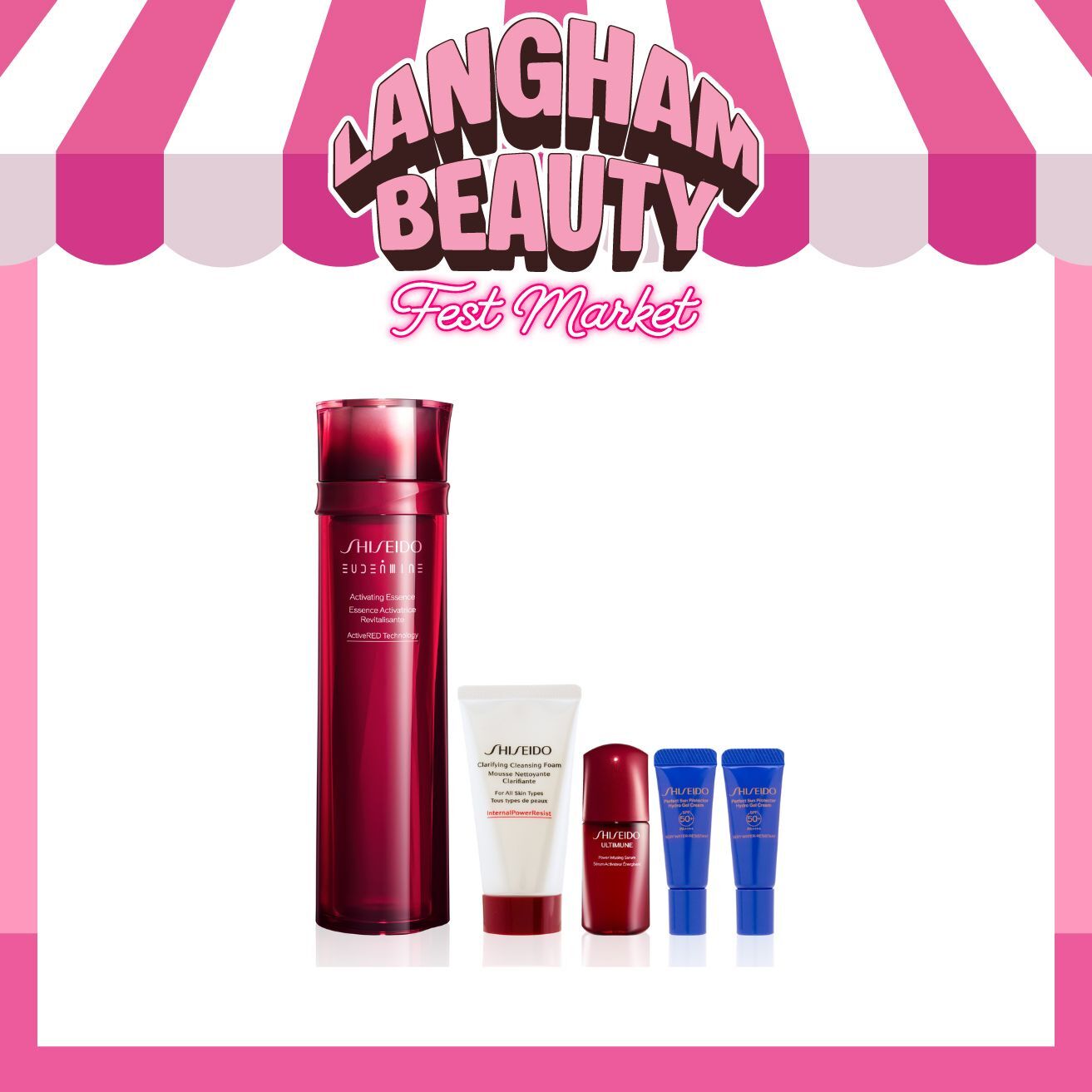 SHISEIDO SHISEIDO EUDERMINE曙光精華水組合