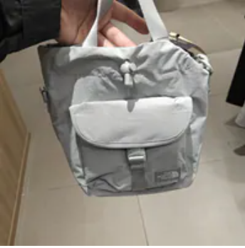 [S] NORTHFACE COOL GRAY BREEZE BUCKET BAG, NN2PR97C-CGY (STNF43)