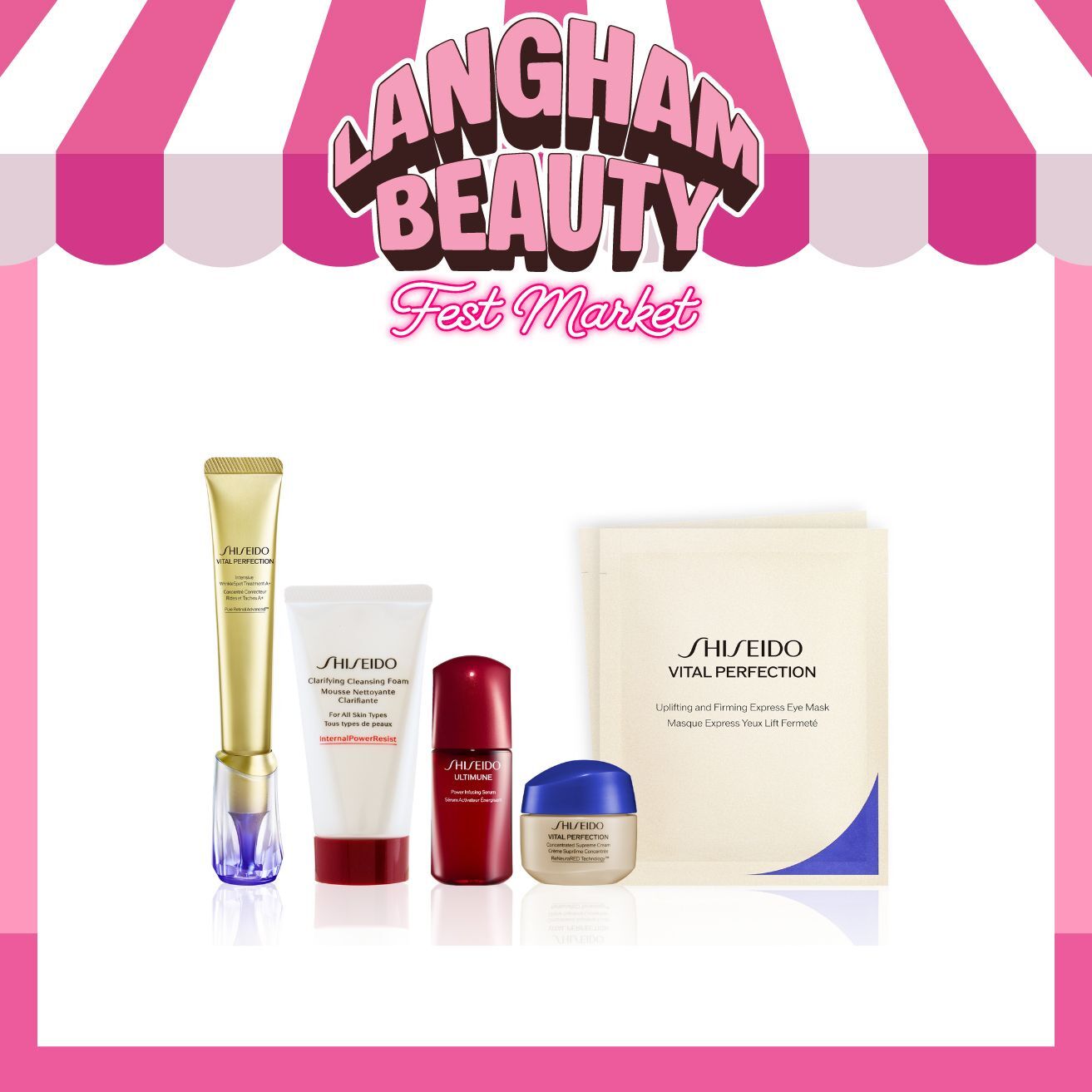 SHISEIDO VITAL PERFECTION去紋淨斑Magic Cream A+組合