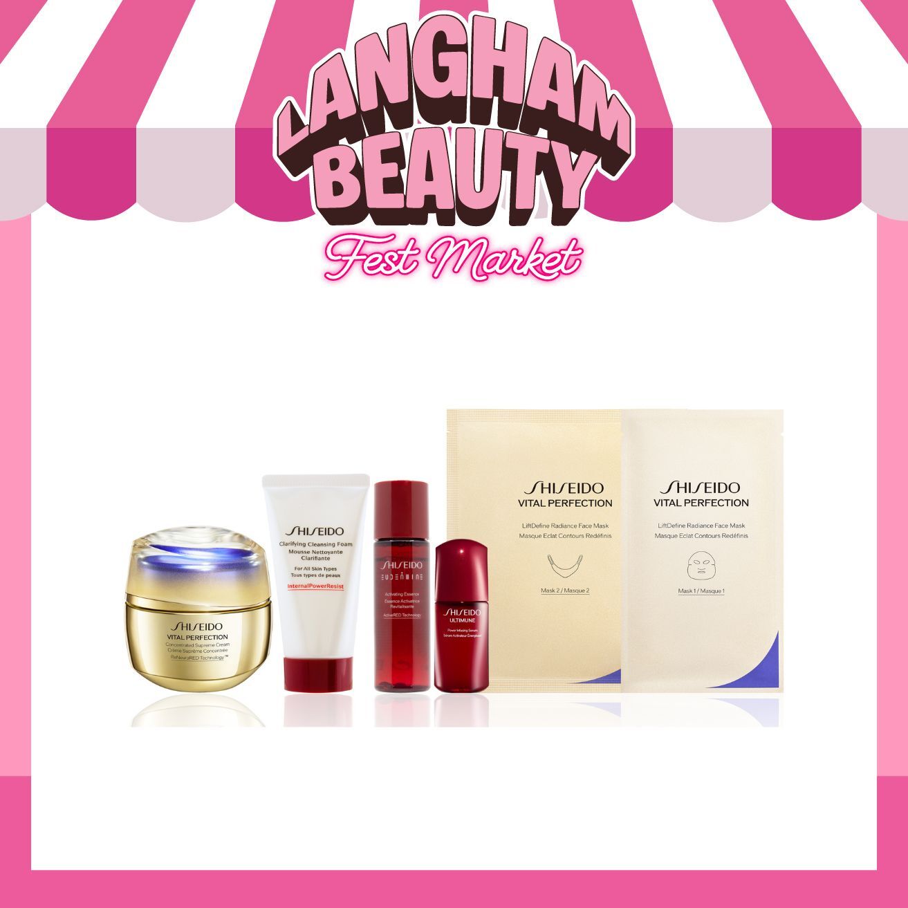 SHISEIDO VITAL PERFECTION抗引力V面霜組合