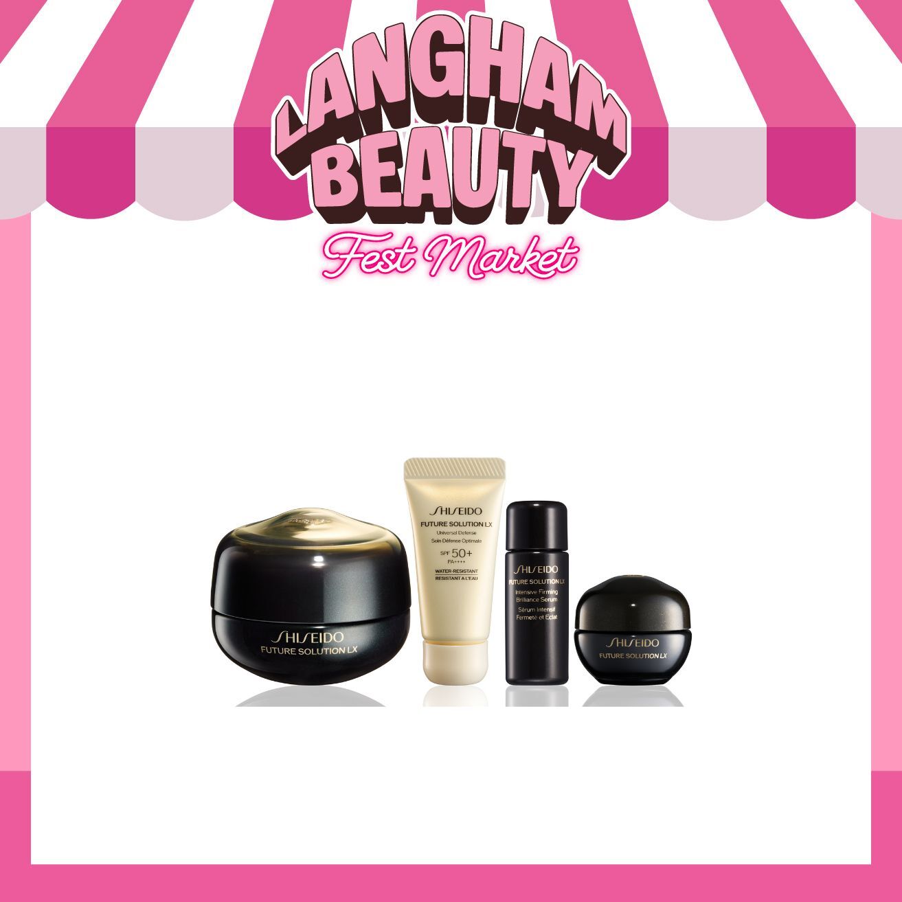 SHISEIDO FUTURE SOLUTION LX晶鑽煥亮再生眼霜組合