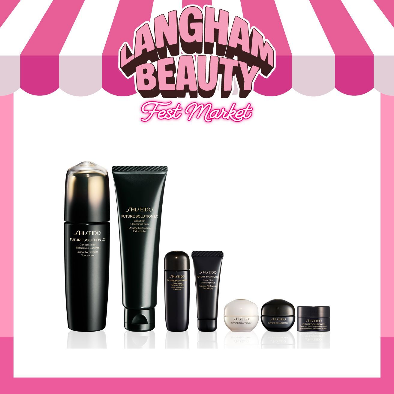 SHISEIDO FUTURE SOLUTION LX晶鑽煥亮再生潔膚組合