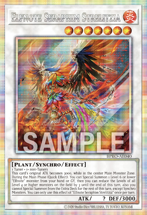 BPRO-AE040 (UR/PSER)Elfnote Seraphim Strelitzia(獄花的大耀聖 天堂鳥)