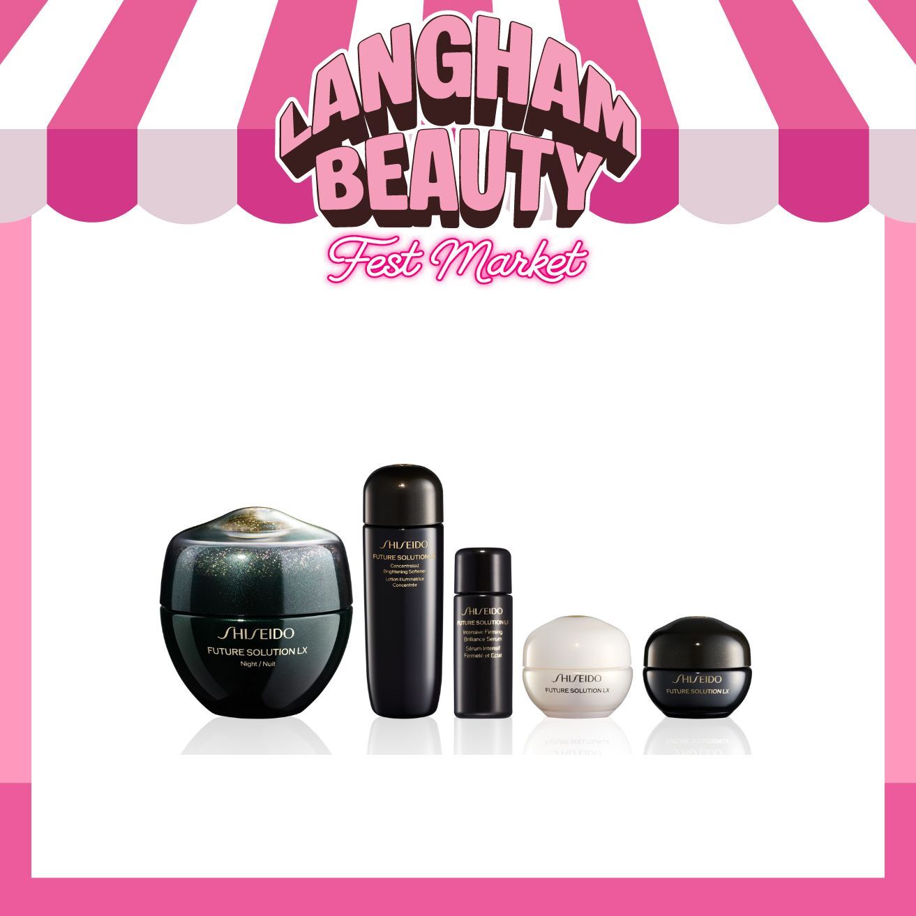 SHISEIDO FUTURE SOLUTION LX晶鑽煥亮再生修護乳霜組合