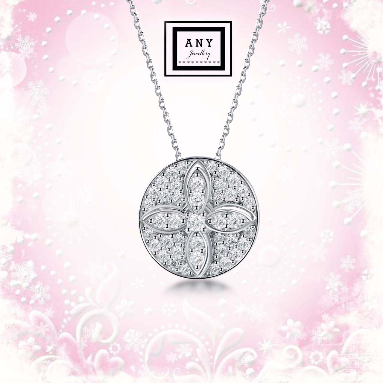 AQ24 N2991 幸運風車Spin & Joy Necklace (莫桑）$398