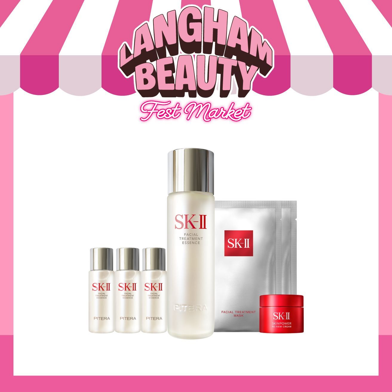 SK-II 護膚精華增量面膜套裝