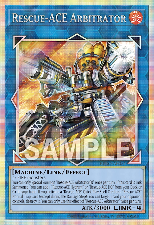 BPRO-AE051 (UTR/SER/PSER)Rescue-ACE Arbitrator(救援王牌 裁焰者)