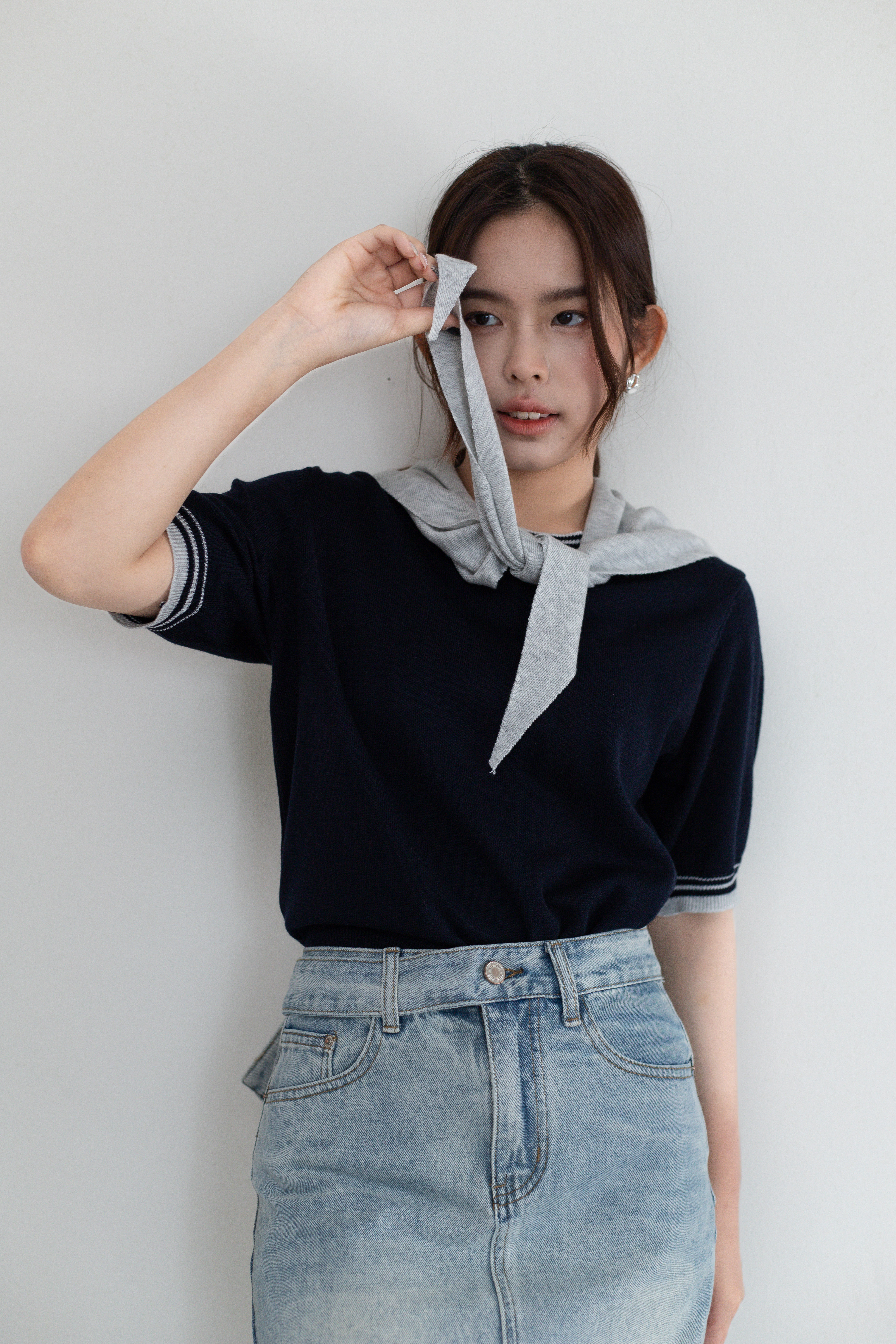 Kastel Knit Scraf  -D127