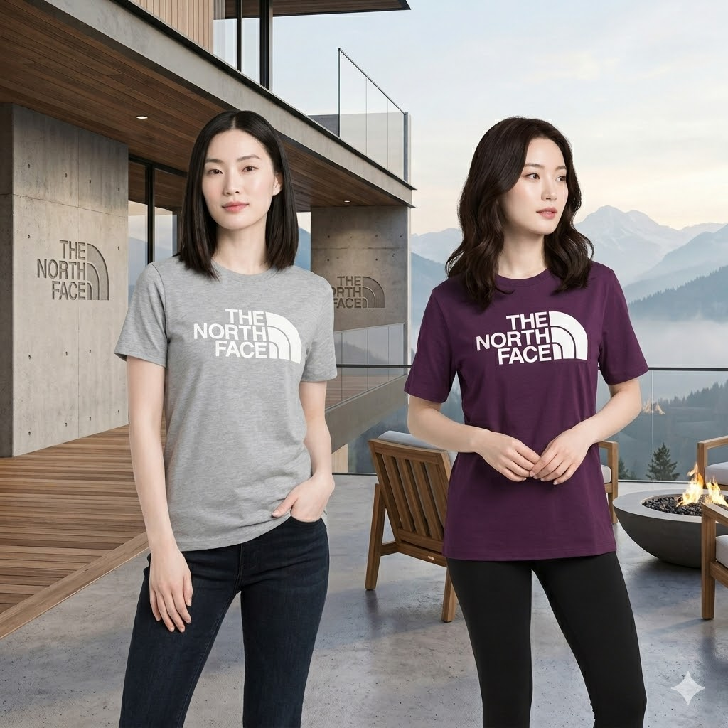 【預購】THE NORTH FACE H033109 女裝經典logoT恤