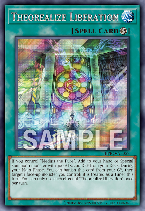 BPRO-AE058 (SR/SER)Theorealize Liberation(開闢的預幻視)