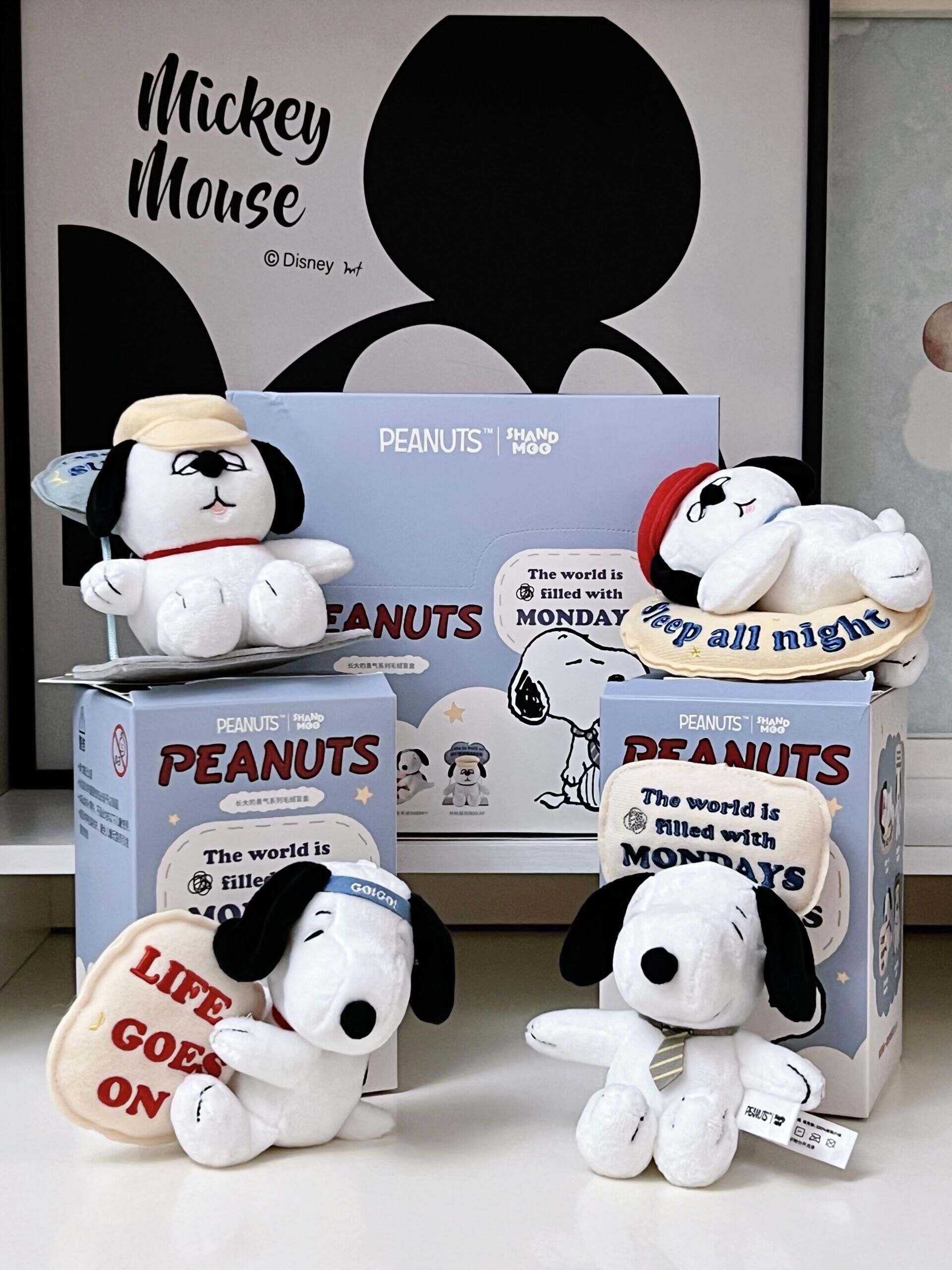 PEANUTS 正版授權 歐拉夫 史努比 長大的勇氣系列 毛絨吊飾 鑰匙圈 盲盒 4款(任買兩件7-11免運)/預購