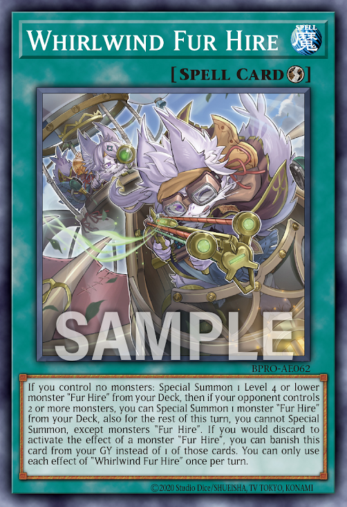 BPRO-AE062 Whirlwind Fur Hire(飆風的空牙團)