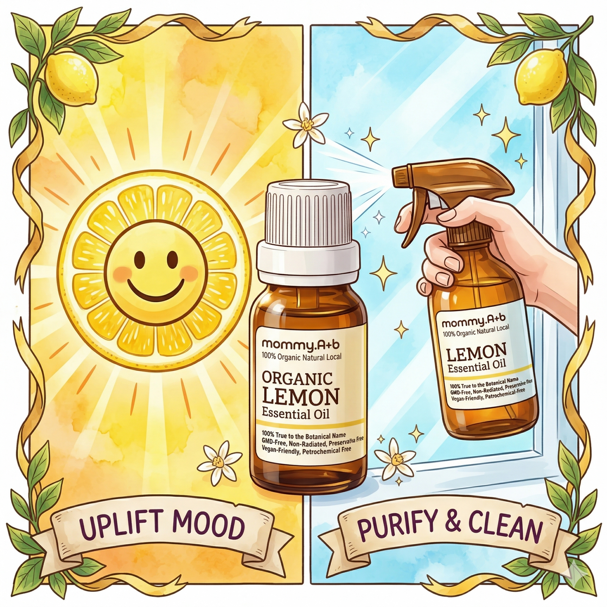 Lemon essential oil