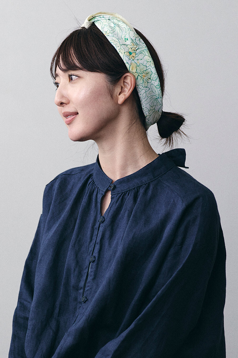 fog linen work - ISABELLE BOINOT 圍巾 / 黃