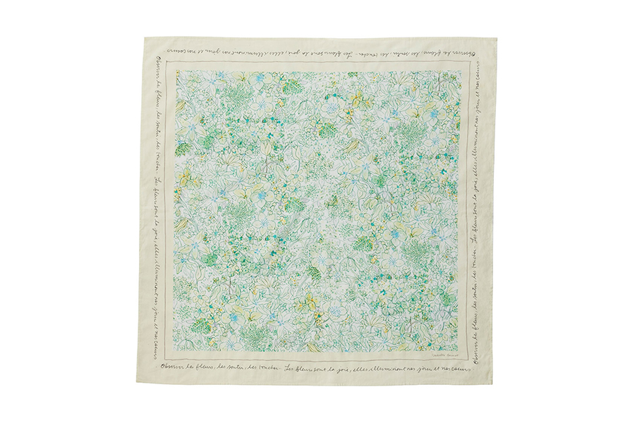 fog linen work - ISABELLE BOINOT 圍巾 / 黃