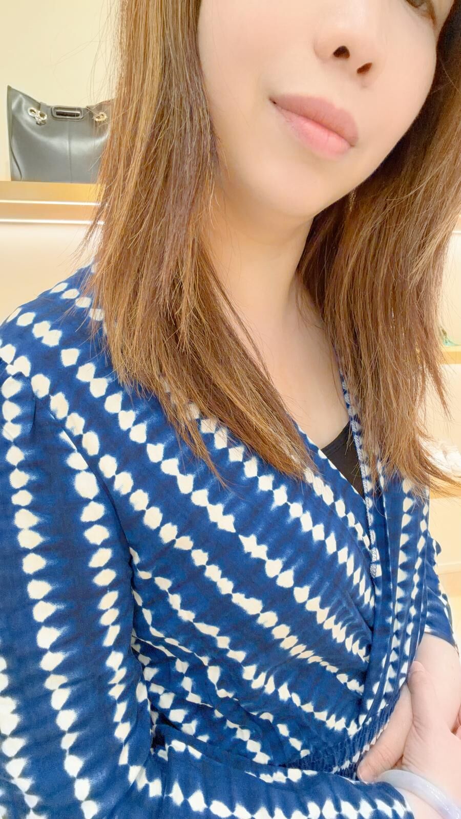 Maje 白點藍色連身裙 #MFPPO03537