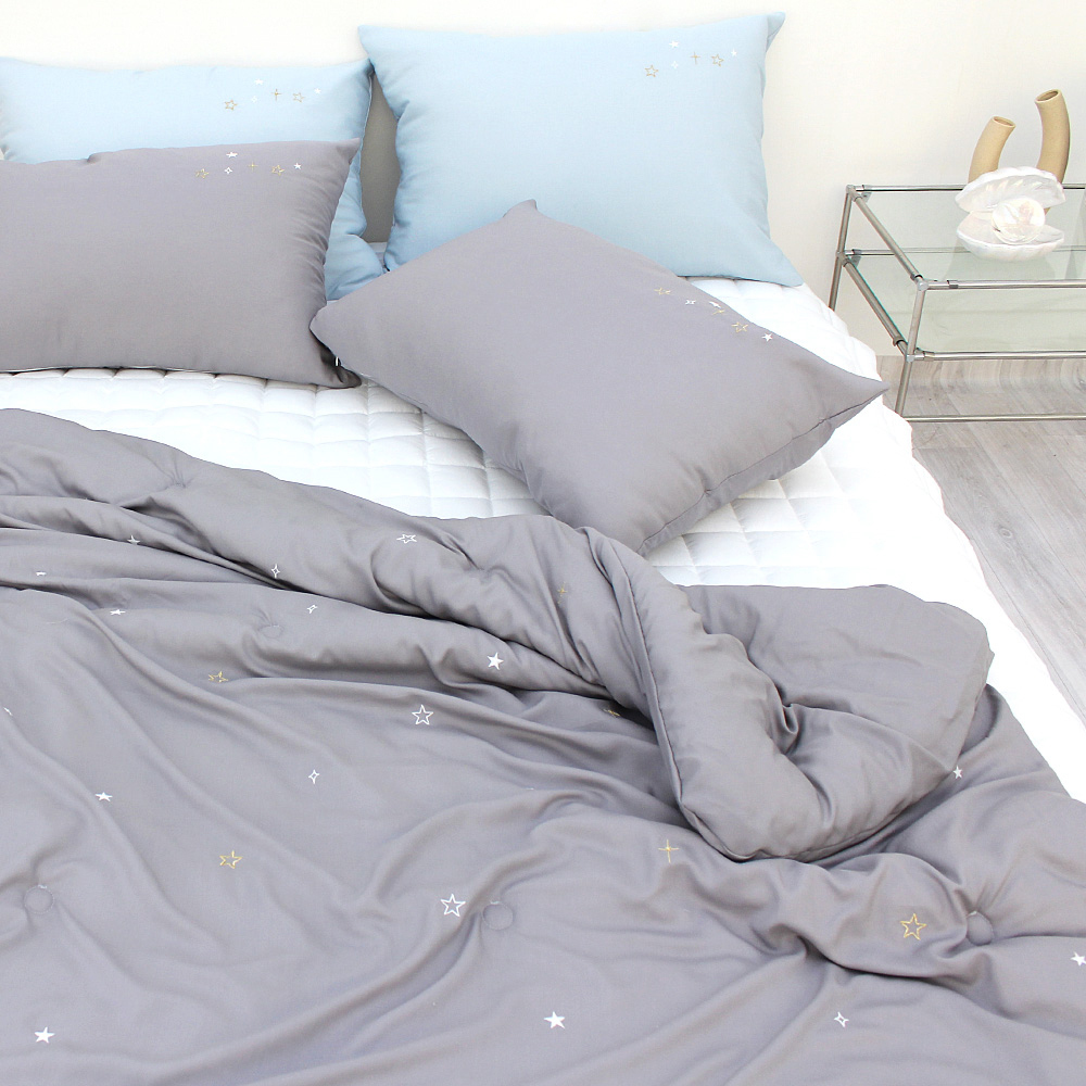 韓國棉被 微光-莫代爾（天絲吊卡）四季被