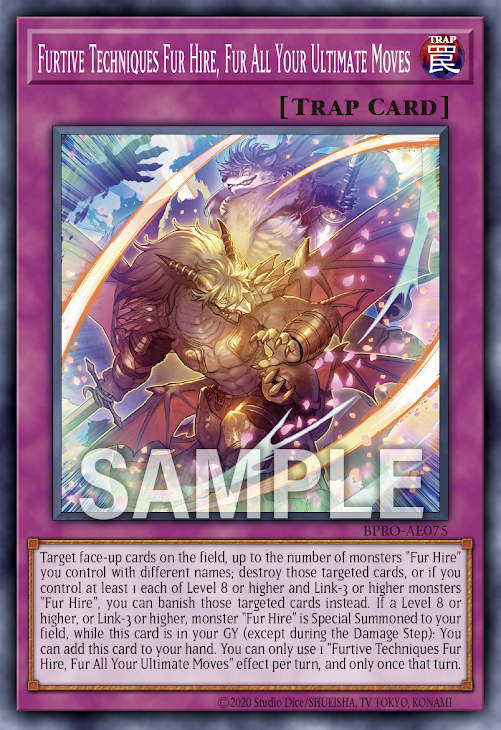 BPRO-AE075 Furtive Techniques Fur Hire, Fur All Your Ultimate Moves(空牙團的奧義)