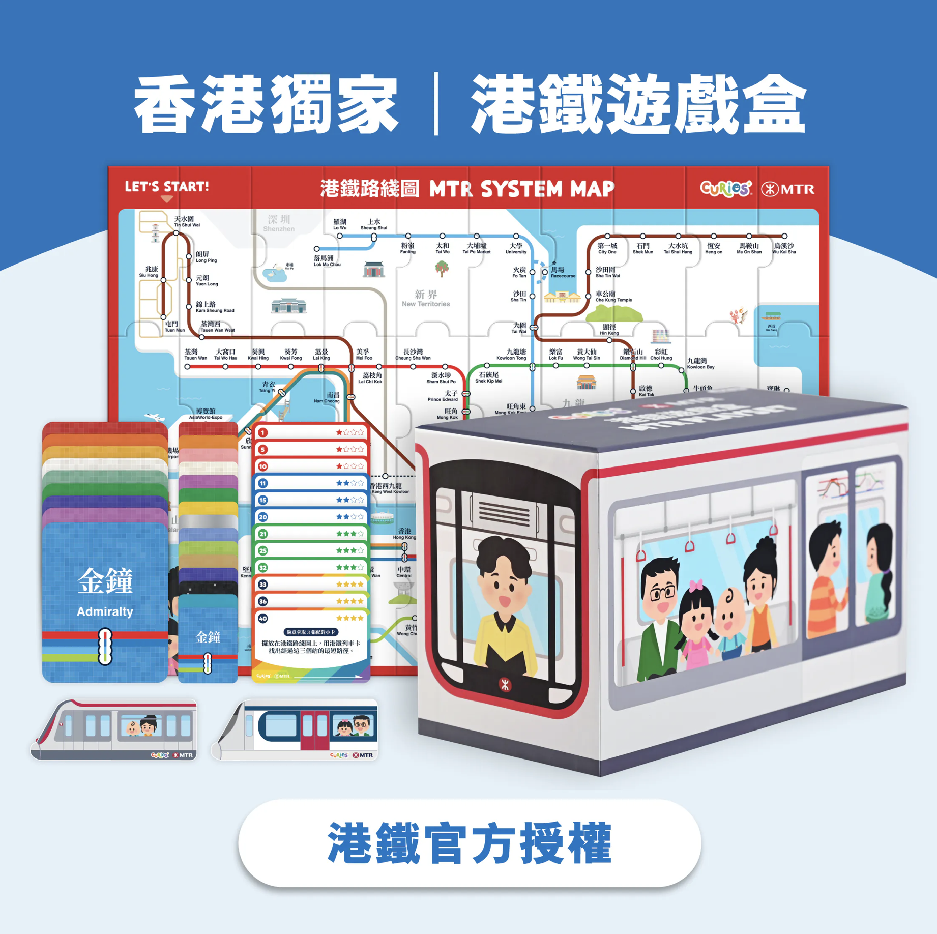 Curios® MTR港鐵遊戲盒