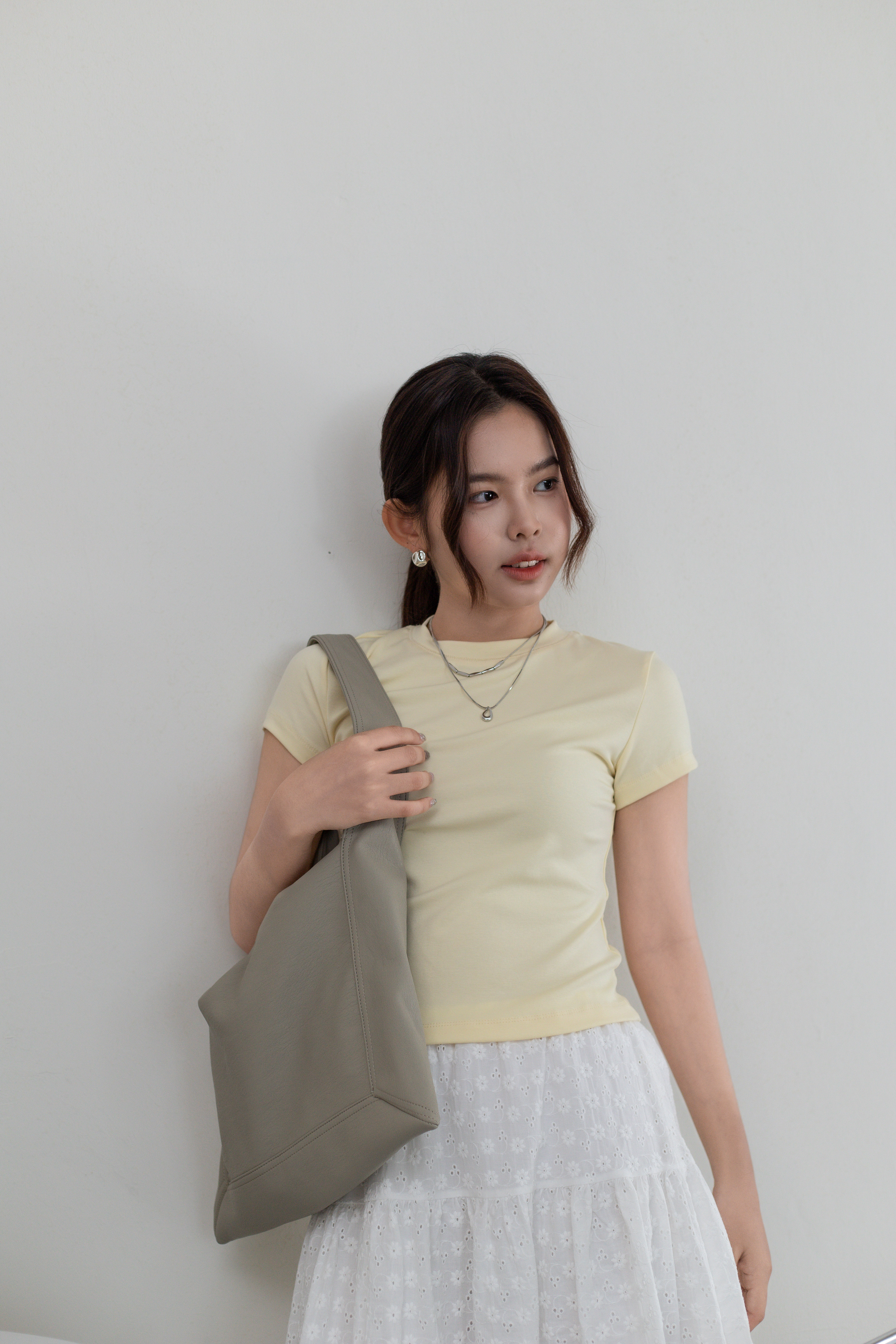 Milene Clean Cut Tee Yellow-2659TSYEL