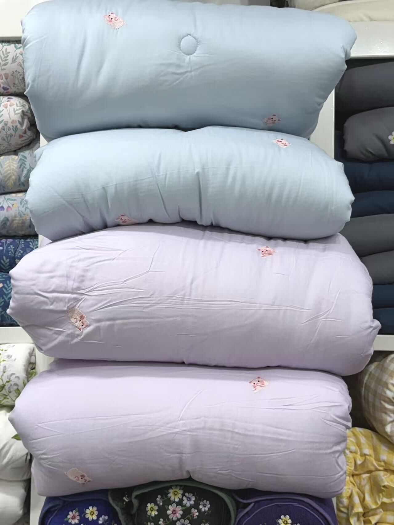 韓國棉被 掉進小豬發財夢-莫代爾（天絲吊卡）四季被