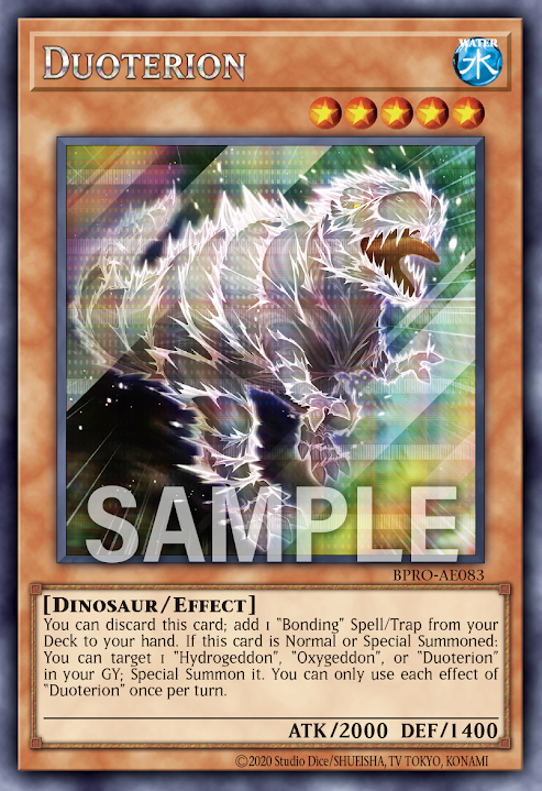 BPRO-AE083 (SR/SER)Duoterion(氘魔獸)
