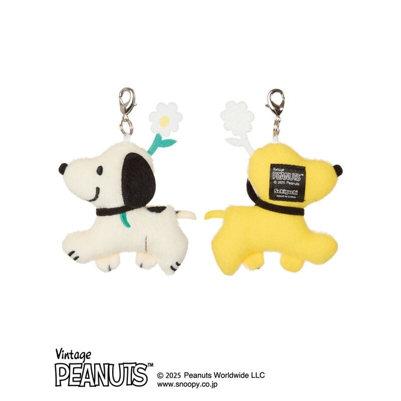 [連線優惠] PLAZA PEANUTS 史努比毛絨吊飾