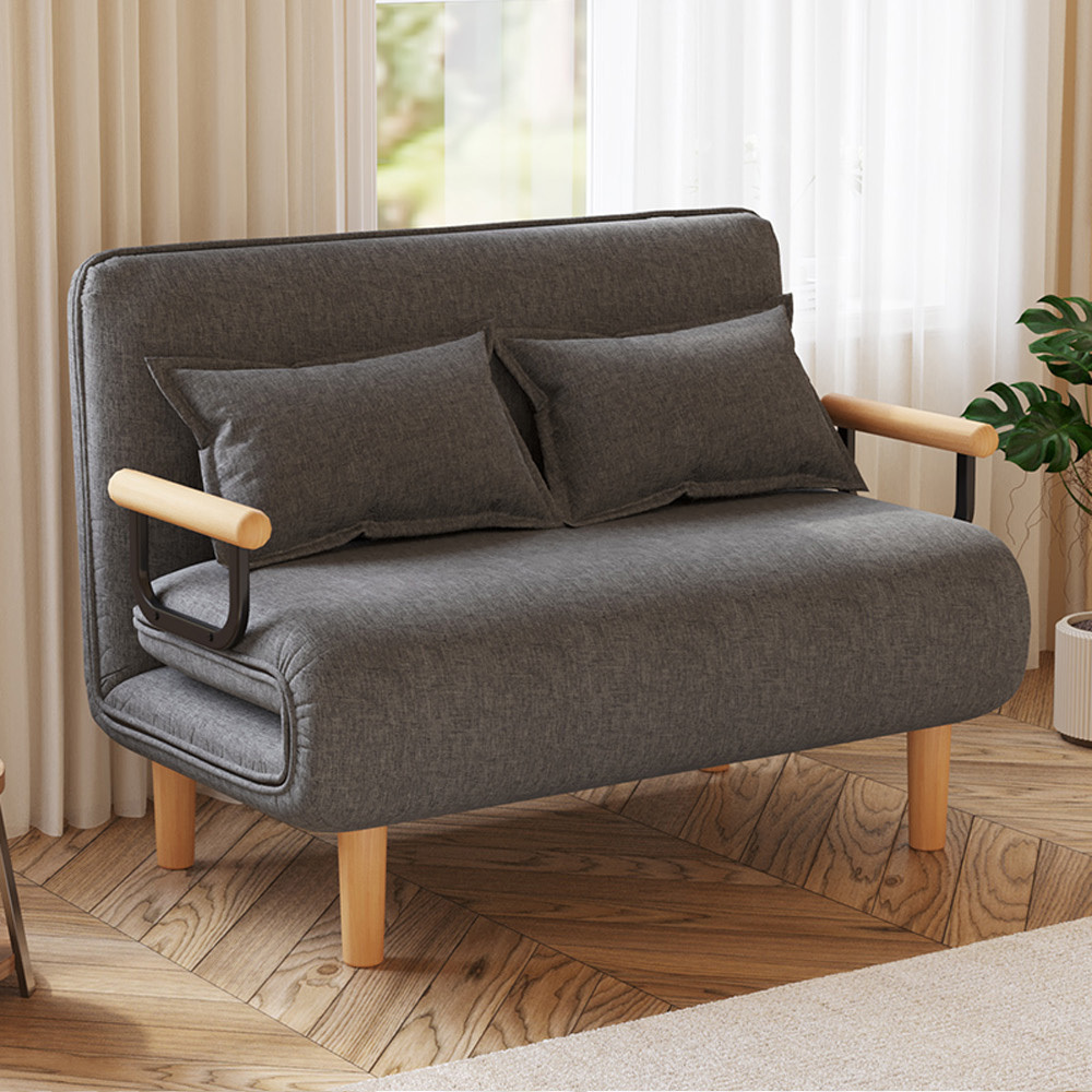 【AOTTO】多功能單人折疊沙發床(沙發床 折疊床 沙發 單人床)(SF-004/SF-005)