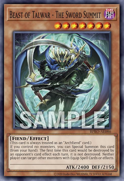 BPRO-AE086 Beast of Talwar - The Sword summit(魔劍達士 塔瓦彎刀惡魔)