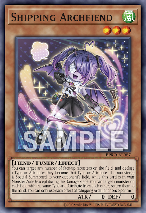 BPRO-AE087 Shipping Archfiend (遞送惡魔)