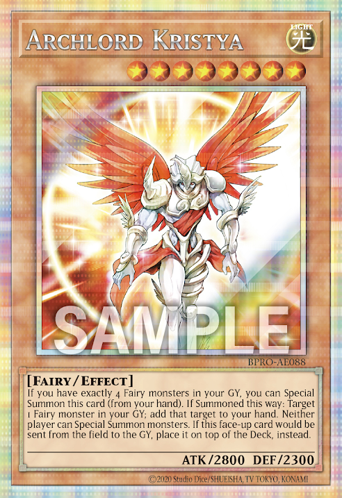 BPRO-AE088 (UTR/SER/PSER)Archlord Kristya(大天使克莉斯提亞)