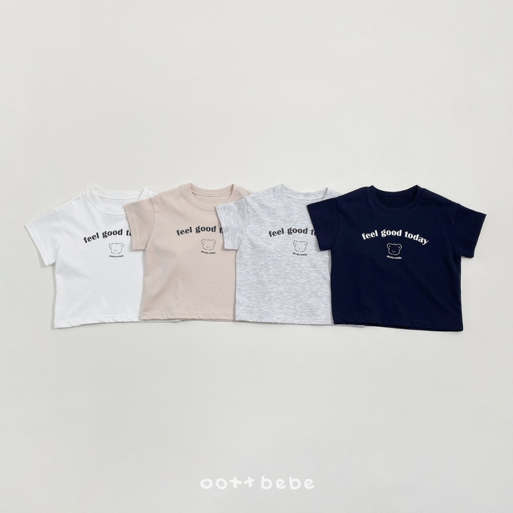 韓國🇰🇷OOTTBEBE 好心情熊熊親子上衣(XS-XL)