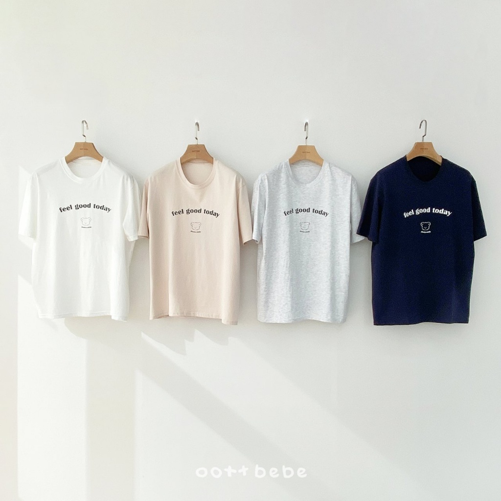 韓國🇰🇷OOTTBEBE 好心情熊熊親子上衣(Freesize)