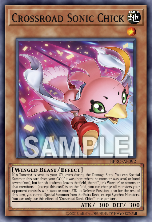 BPRO-AE092 Crossroad Sonic Chick(叉路走鵲)