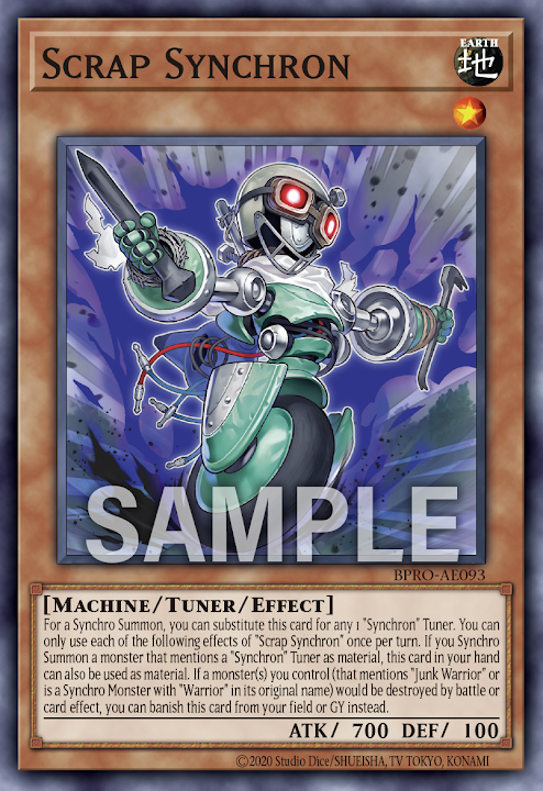 BPRO-AE093 Scrap Synchron(廢鐵同步者)
