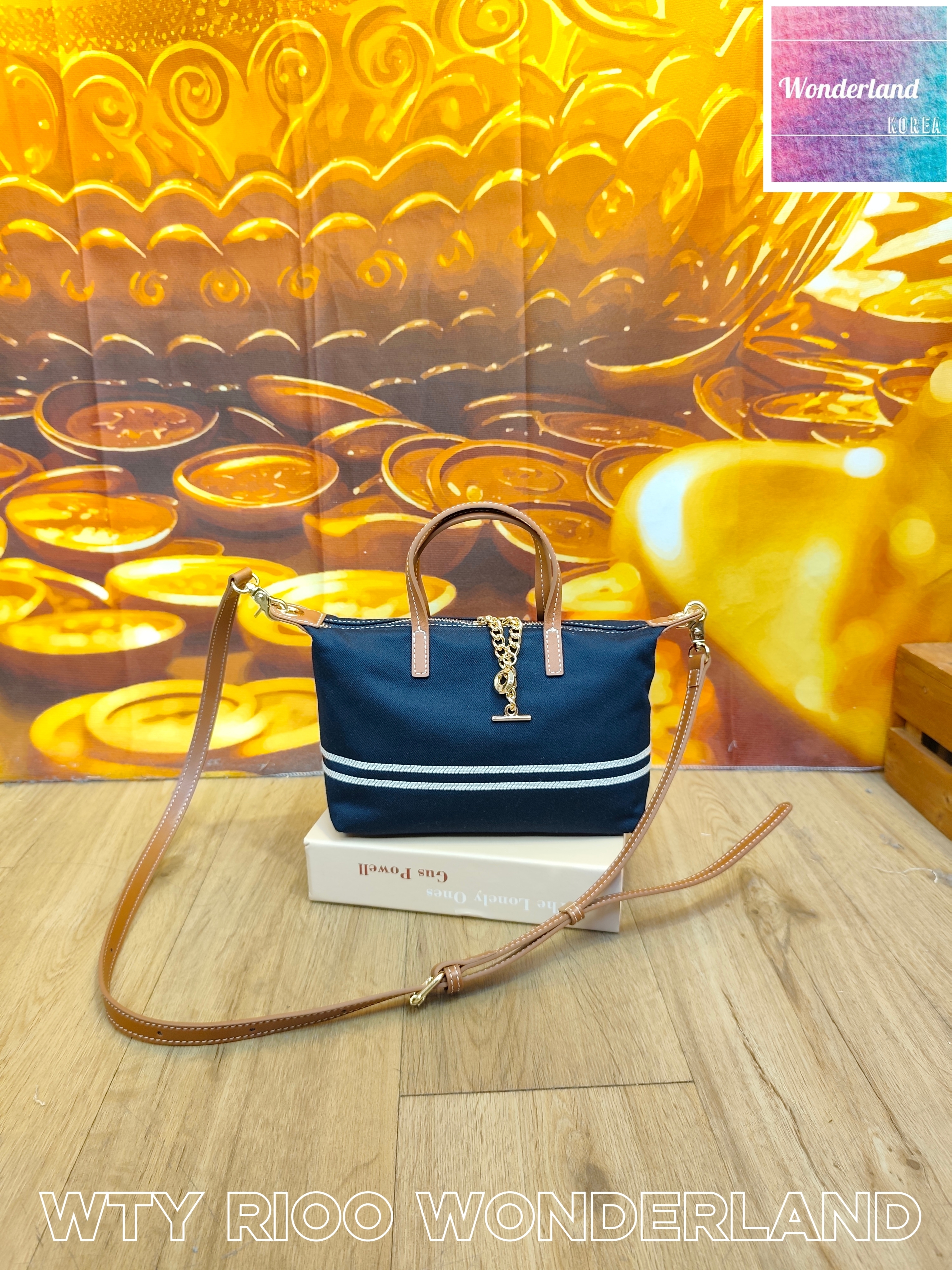 W19 W033106巴黎風雙線包