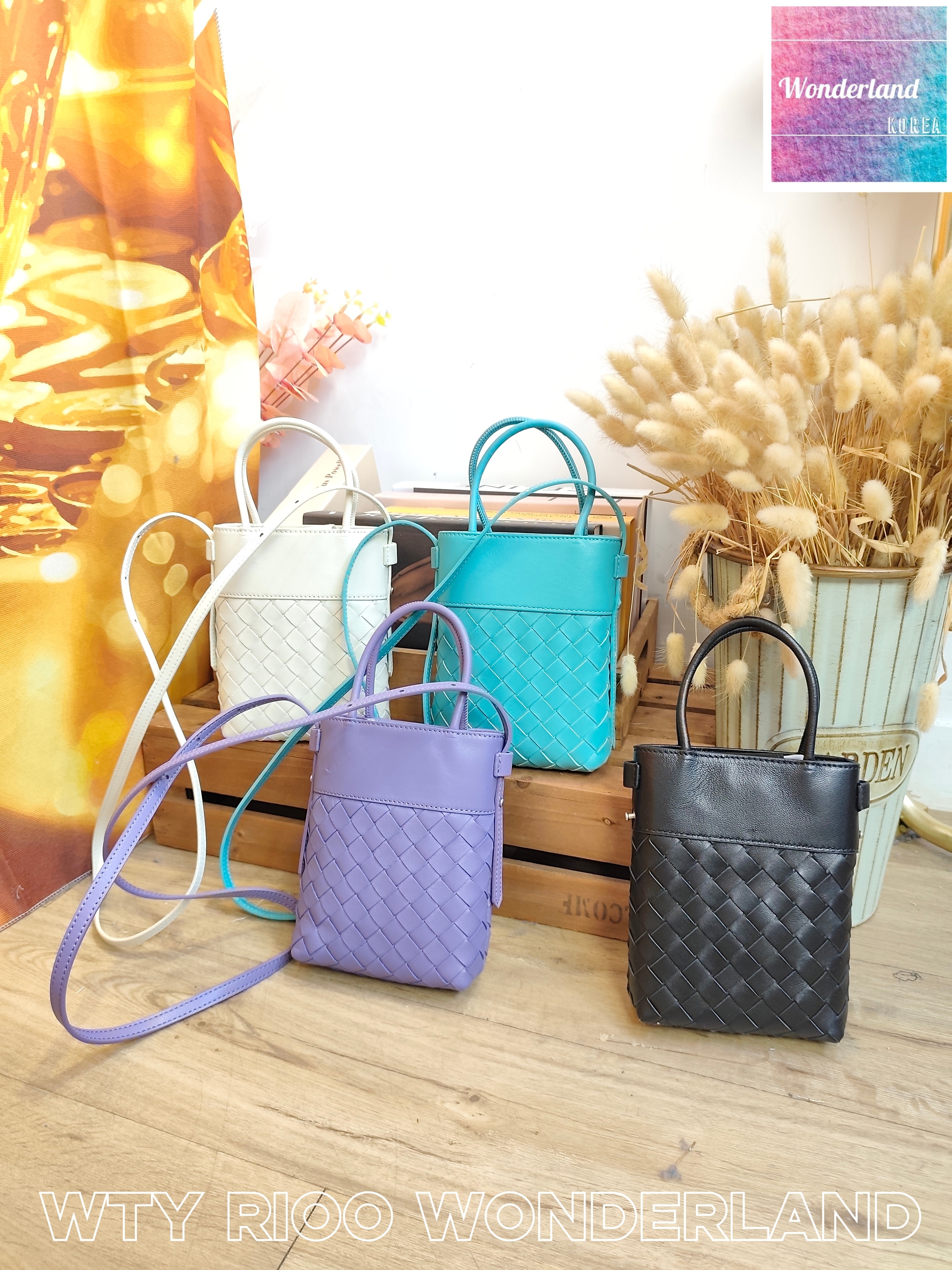 W20-W22A W033107馬卡龍編織包