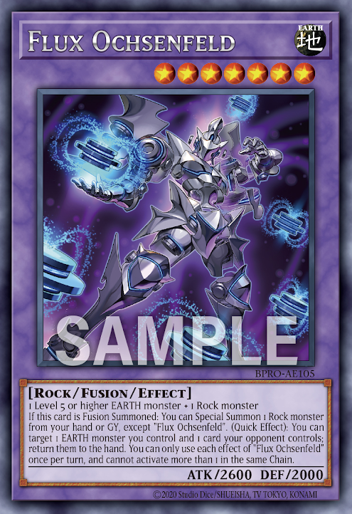 BPRO-AE105  (R)Flux Ochsenfeld(フラックス・オクセンフェルト) (通量 奧克森菲爾德)
