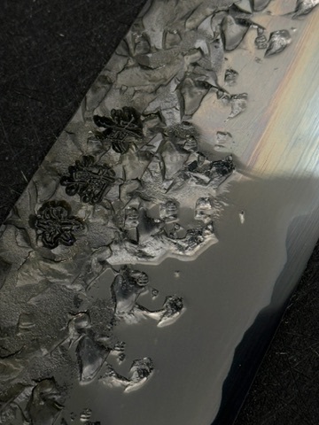 貴輔 x 新国 青一 黑打 槌目 鏡霞研 牛刀