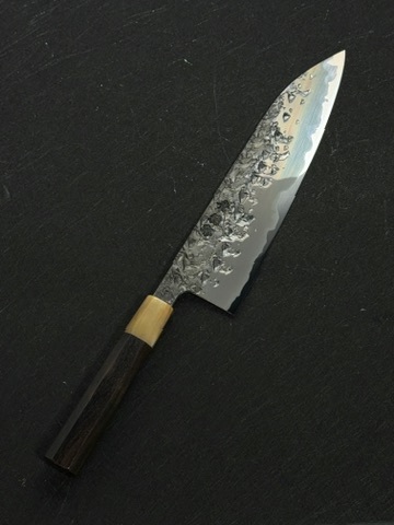 貴輔 x 新国 青一 黑打 槌目 鏡霞研 牛刀