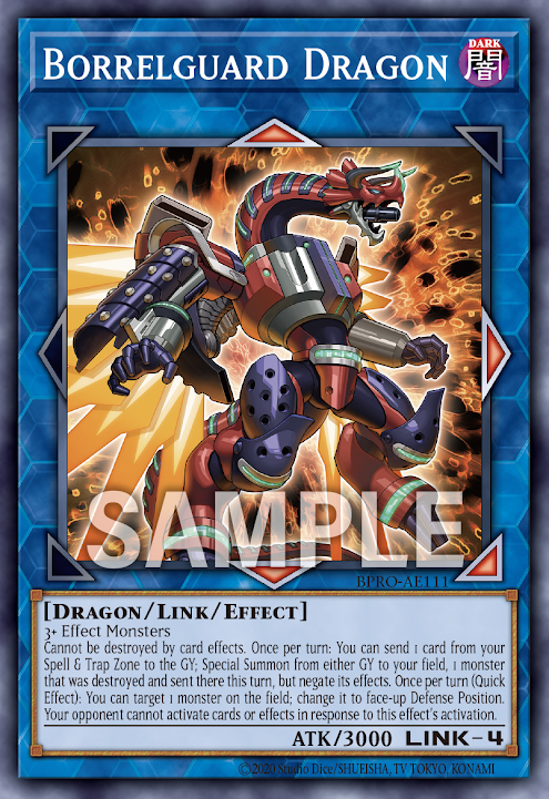 BPRO-AE111 Borrelguard Dragon(槍管守衛龍)