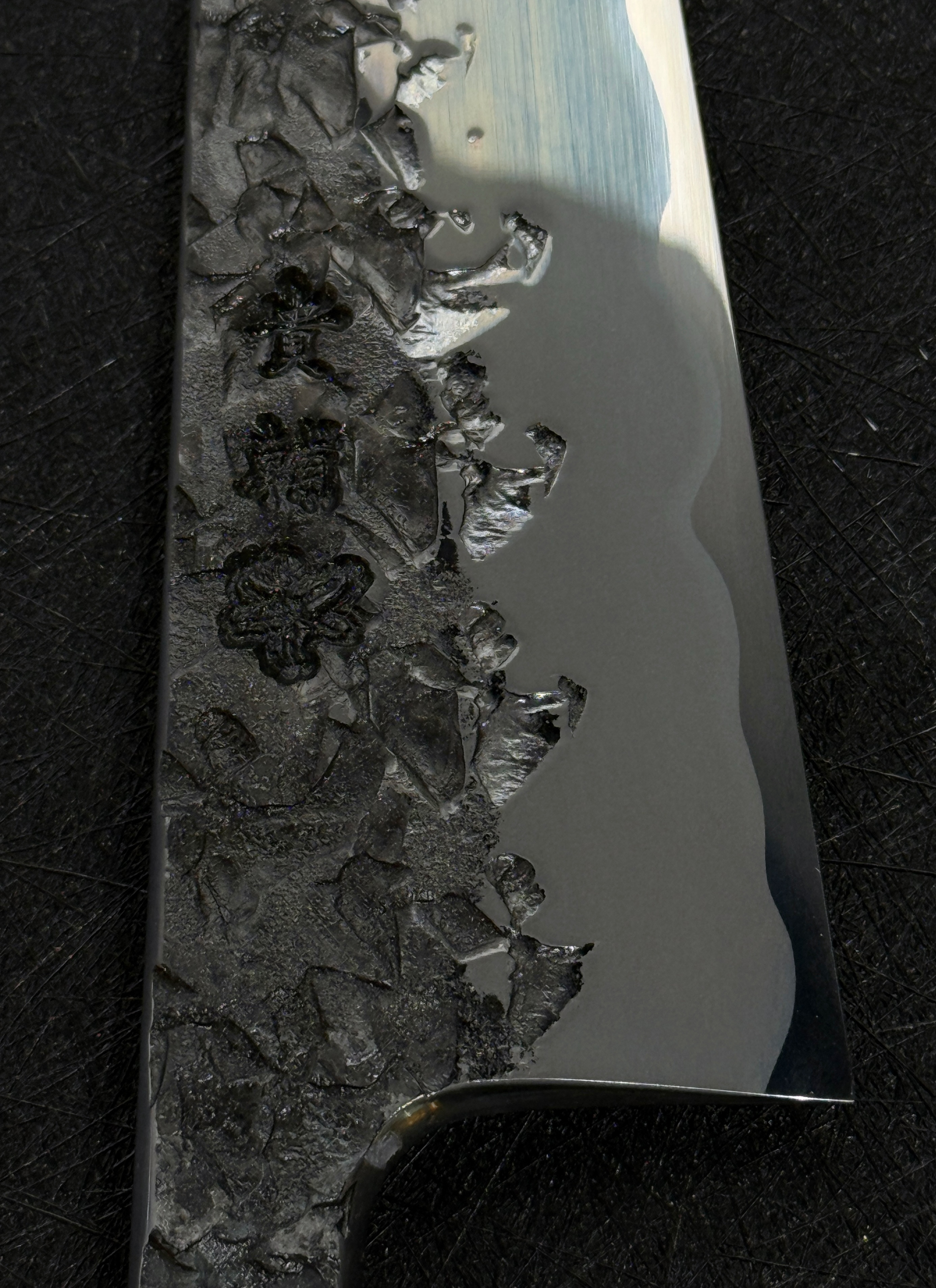 貴輔 x 新国 青一 黑打 槌目 鏡霞研 骨透