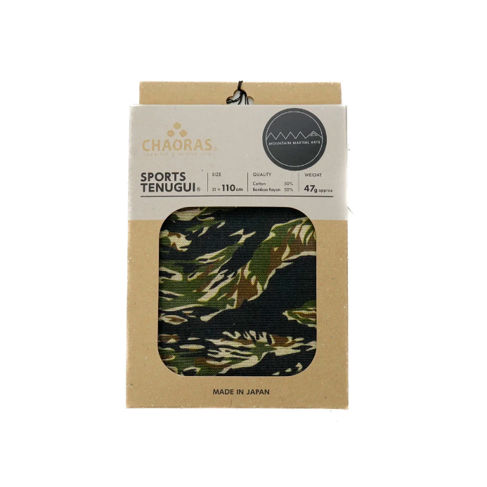 CHAORAS X MMA 戶外運動紮染巾-虎斑迷彩